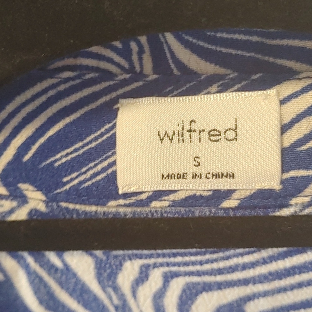 Nwt Aritzia Wilfred Shirt Mini Dress Size Small - Picture 8 of 14